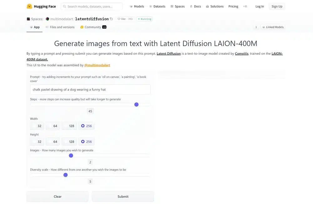 Latent Diffusion LAION-400M