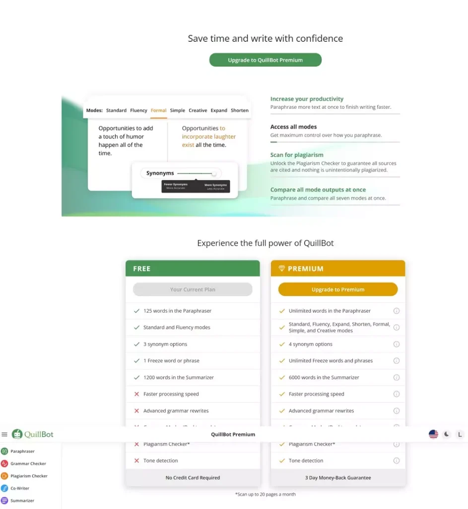 Quillbot  pricing