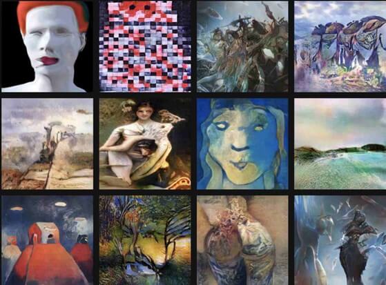 samples of AI Art