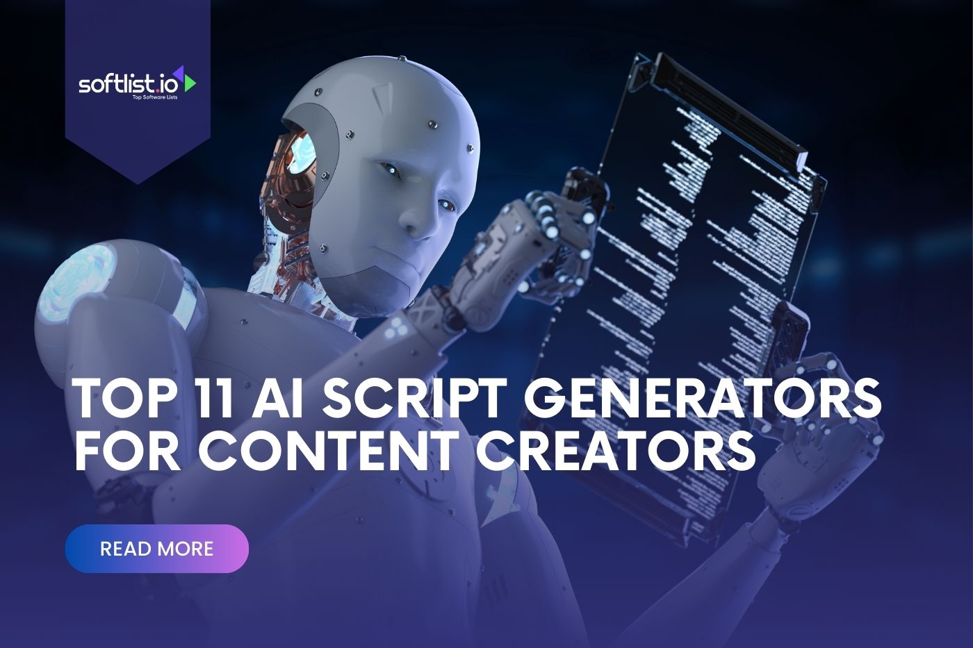 Top 11 AI Script Generator for Creators - Softlist.io