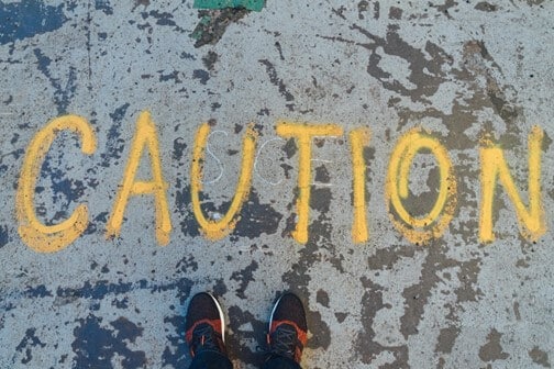 caution