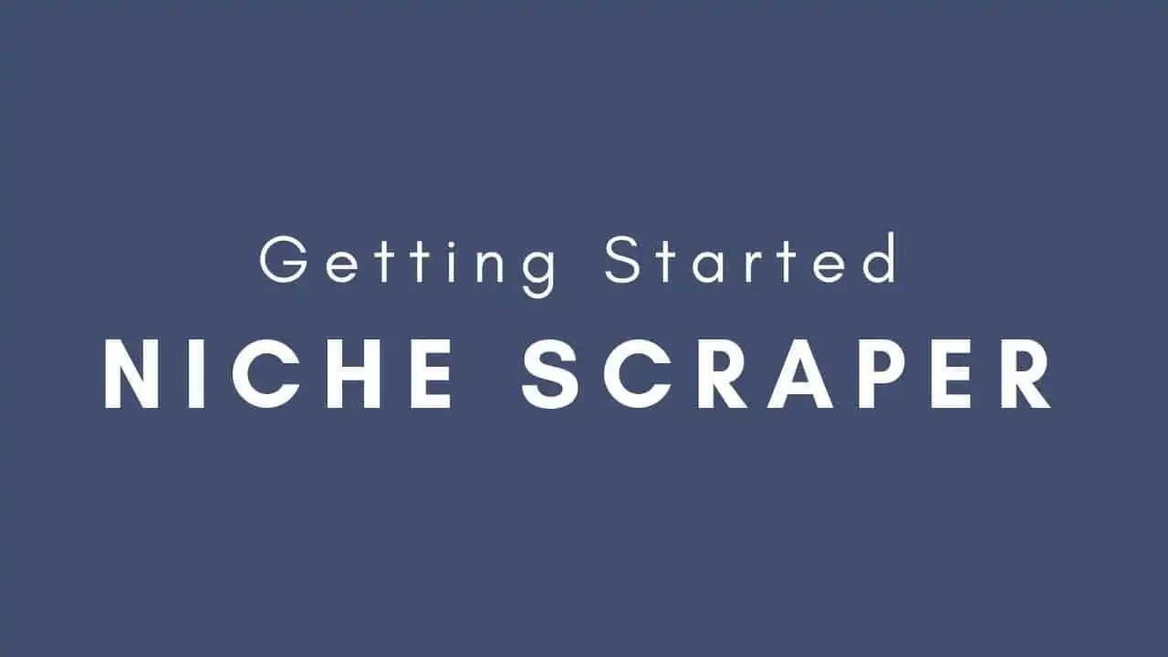 Niche Scraper