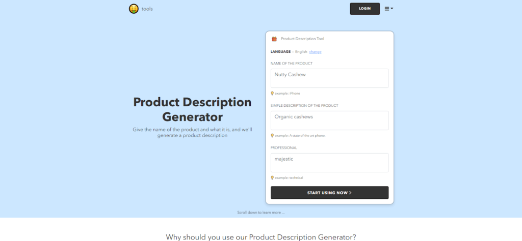 69+ Best Product Description Generator Softlist.io