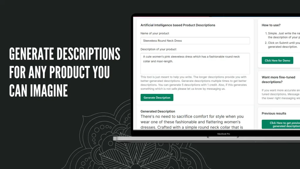 39+ BEST PRODUCT DESCRIPTION GENERATOR Softlist.io