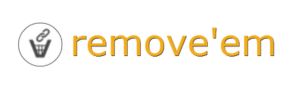 remove'em logo