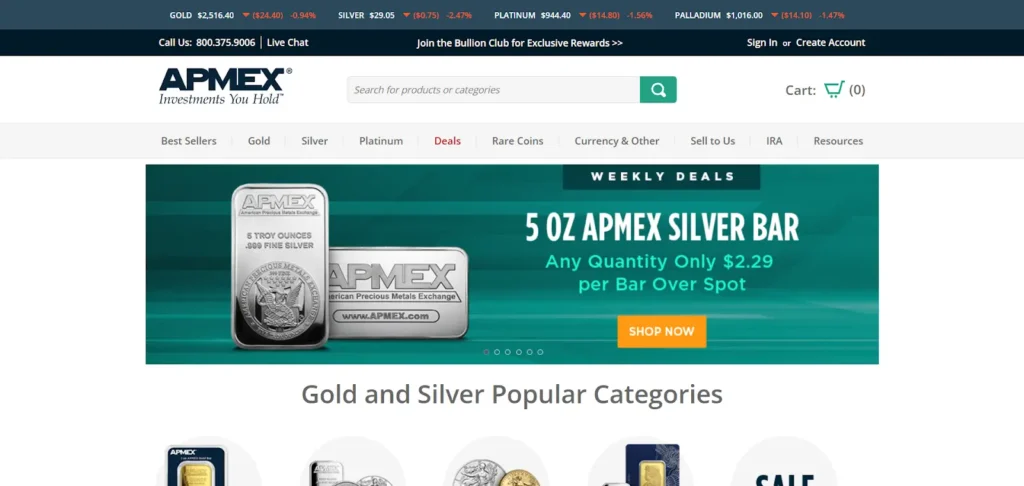 9 Top Sites For Buying Gold And Silver Bullion Softlist.io