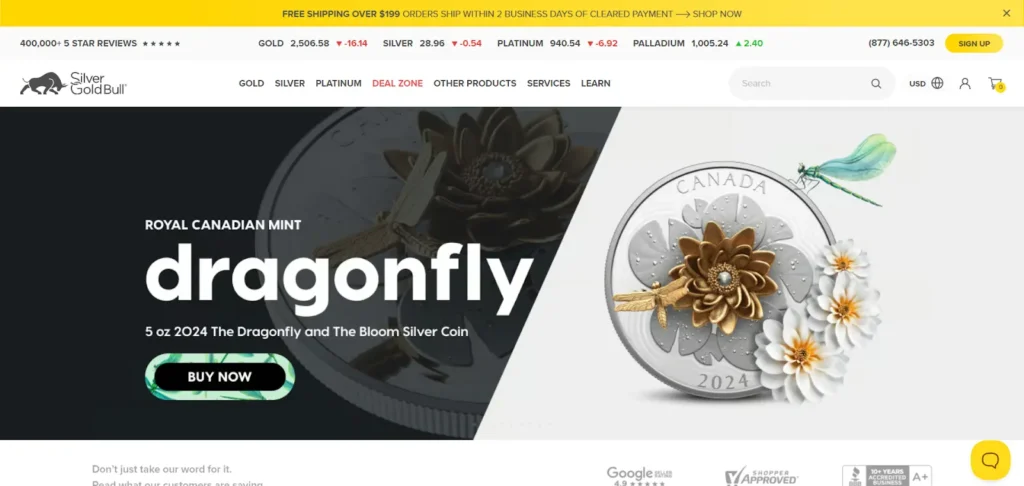 9 Best Silver Dealers For Gold And Silver Coins And Bullion Softlist.io