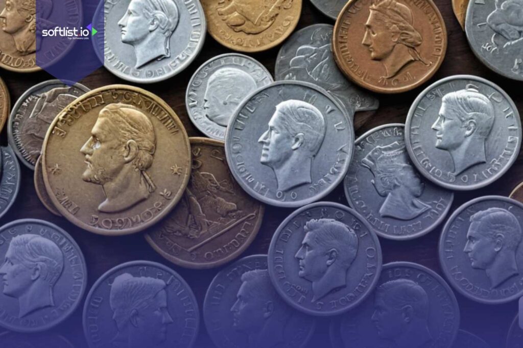 Assorted circulated numismatic coins