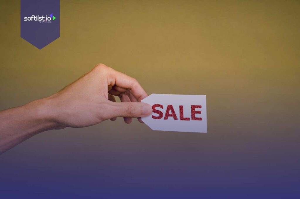 Hand holding a sale tag symbolizing bullion and numismatic coin buying opportunities