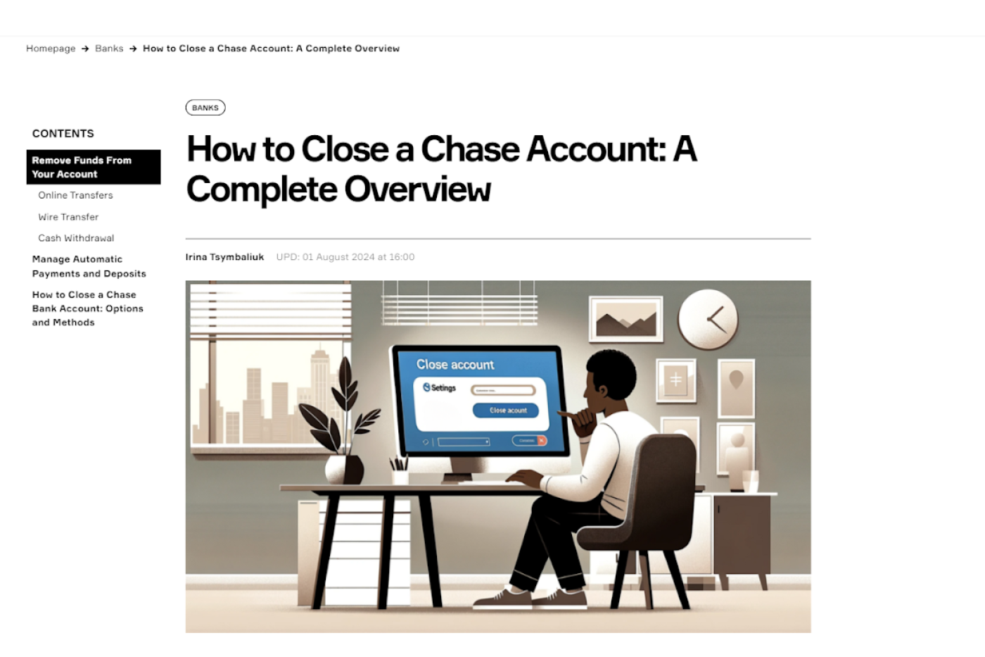 How To Close Chase Business Account