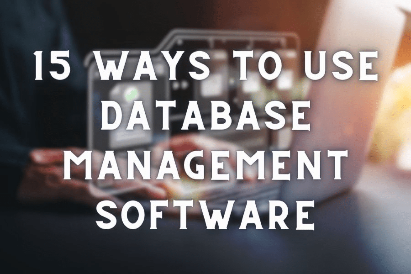 database management software